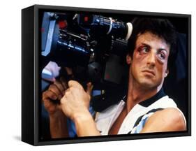 Sylvester Stallone-null-Framed Stretched Canvas