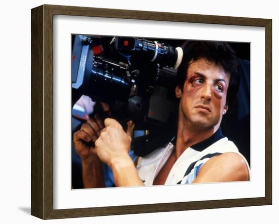 Sylvester Stallone-null-Framed Photo