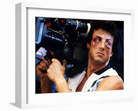 Sylvester Stallone-null-Framed Photo