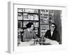 Sylvia Beach and James Joyce, c.1922-French Photographer-Framed Photographic Print