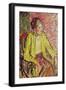 Sylvia (Oil on Canvas)-Harold Gilman-Framed Giclee Print