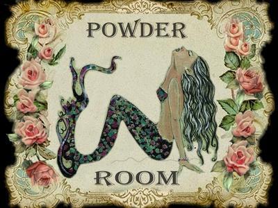 Powder Room Mermaid