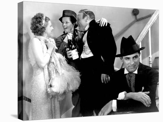 Sylvia Scarlett, Dennie Moore, Katharine Hepburn, Edmund Gwenn, Cary Grant, 1935-null-Stretched Canvas