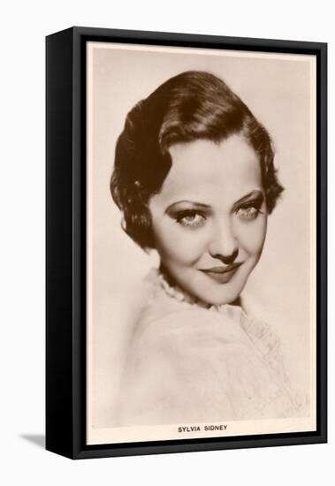 Sylvia Sidney, Postcard-null-Framed Stretched Canvas