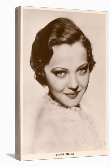 Sylvia Sidney, Postcard-null-Stretched Canvas