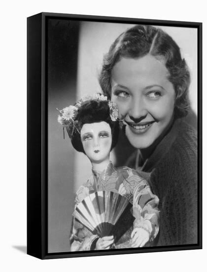 Sylvia Sidney-null-Framed Stretched Canvas