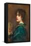 Sylvia-Sir Samuel Luke Fildes-Framed Stretched Canvas