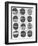 Symbol Imprint I-June Vess-Framed Art Print