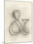Symbol & in Pen-Morgan Yamada-Mounted Art Print