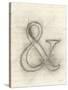 Symbol & in Pen-Morgan Yamada-Stretched Canvas