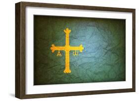 Symbol Of Asturias-michal812-Framed Art Print