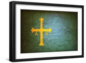 Symbol Of Asturias-michal812-Framed Art Print