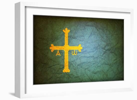 Symbol Of Asturias-michal812-Framed Art Print