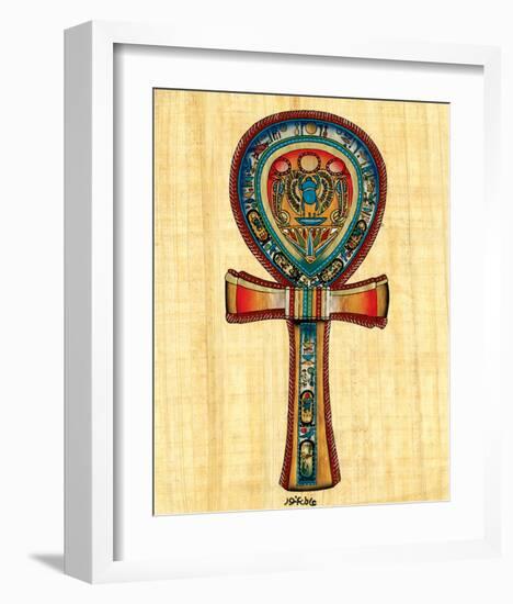 Symbol of Life-null-Framed Art Print