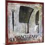 Symbol of Macellari (Butchers)-null-Mounted Giclee Print