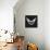 Symbol of Motorcycle Engine with White Open Wings-Batareykin-Framed Stretched Canvas displayed on a wall
