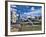 Symbol of Singapore and Downtown Skyline in Fullerton Area, Clarke Quay, Merlion-Bill Bachmann-Framed Photographic Print