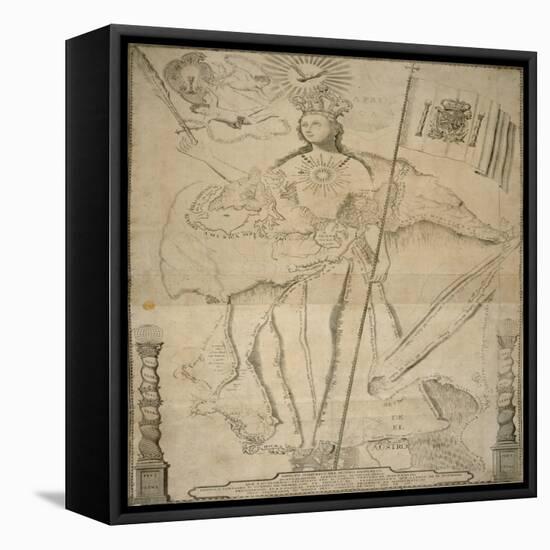 Symbolic Aspect Of The Hispanic World, 1761-null-Framed Stretched Canvas