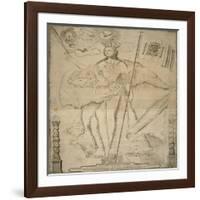 Symbolic Aspect Of The Hispanic World, 1761-null-Framed Giclee Print