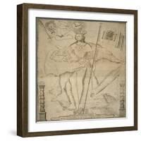 Symbolic Aspect Of The Hispanic World, 1761-null-Framed Giclee Print