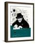 Symbolic Image of a Man Who Writes a Letter with Pen and Ink-Dmitriip-Framed Art Print