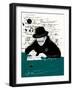 Symbolic Image of a Man Who Writes a Letter with Pen and Ink-Dmitriip-Framed Art Print