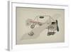 Symbolic Image of a Sport Airplane Which Has a Propeller-Dmitriip-Framed Art Print