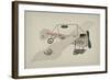 Symbolic Image of a Sport Airplane Which Has a Propeller-Dmitriip-Framed Art Print