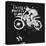 Symbolic Image of the Bike for Motocross-Dmitriip-Stretched Canvas