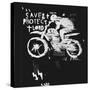 Symbolic Image of the Bike for Motocross-Dmitriip-Stretched Canvas