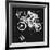 Symbolic Image of the Bike for Motocross-Dmitriip-Framed Art Print