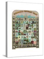 Symbolical Centenary Chart of American History-null-Stretched Canvas