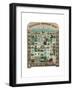 Symbolical Centenary Chart of American History-null-Framed Art Print