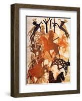 Symbols and Runes, 2000-Gloria Wallington-Framed Giclee Print