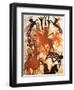 Symbols and Runes, 2000-Gloria Wallington-Framed Giclee Print