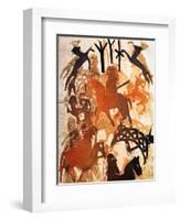 Symbols and Runes, 2000-Gloria Wallington-Framed Giclee Print