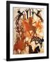 Symbols and Runes, 2000-Gloria Wallington-Framed Giclee Print