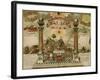 Symbols - Emblematic Chart and Masonic History of Free and Accepted Masons-null-Framed Art Print