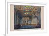 Symbols - Grand Lodge Room of the New Masonic Hall, Chestnut Street Philadelphia-Rosenthal-Framed Art Print