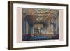 Symbols - Grand Lodge Room of the New Masonic Hall, Chestnut Street Philadelphia-Rosenthal-Framed Art Print