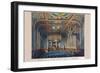 Symbols - Grand Lodge Room of the New Masonic Hall, Chestnut Street Philadelphia-Rosenthal-Framed Art Print