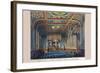 Symbols - Grand Lodge Room of the New Masonic Hall, Chestnut Street Philadelphia-Rosenthal-Framed Art Print