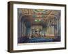 Symbols - Grand Lodge Room of The New Masonic Hall, Chestnut Street Philadelphia-null-Framed Art Print