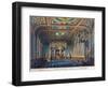 Symbols - Grand Lodge Room of The New Masonic Hall, Chestnut Street Philadelphia-null-Framed Art Print