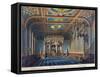 Symbols - Grand Lodge Room of The New Masonic Hall, Chestnut Street Philadelphia-null-Framed Stretched Canvas