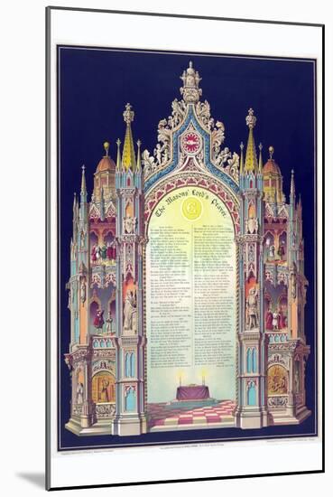 Symbols -Masonic Lord's Prayer-null-Mounted Art Print