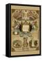 Symbols -Masonic Record-Hudson-Framed Stretched Canvas
