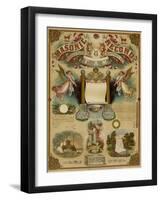 Symbols -Masonic Record-null-Framed Art Print