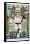 Symbols - Masonic Register-null-Framed Stretched Canvas