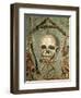 Symbols of Afterlife, Roman Mosaic from House of Tragic Poet, Pompeii, Italy-null-Framed Giclee Print